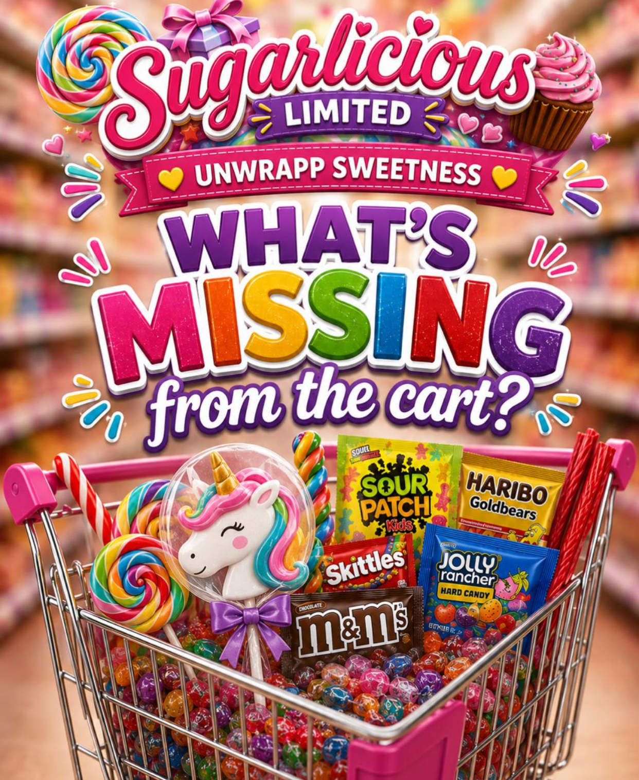 Sugarlicious What's Missing From The Cart